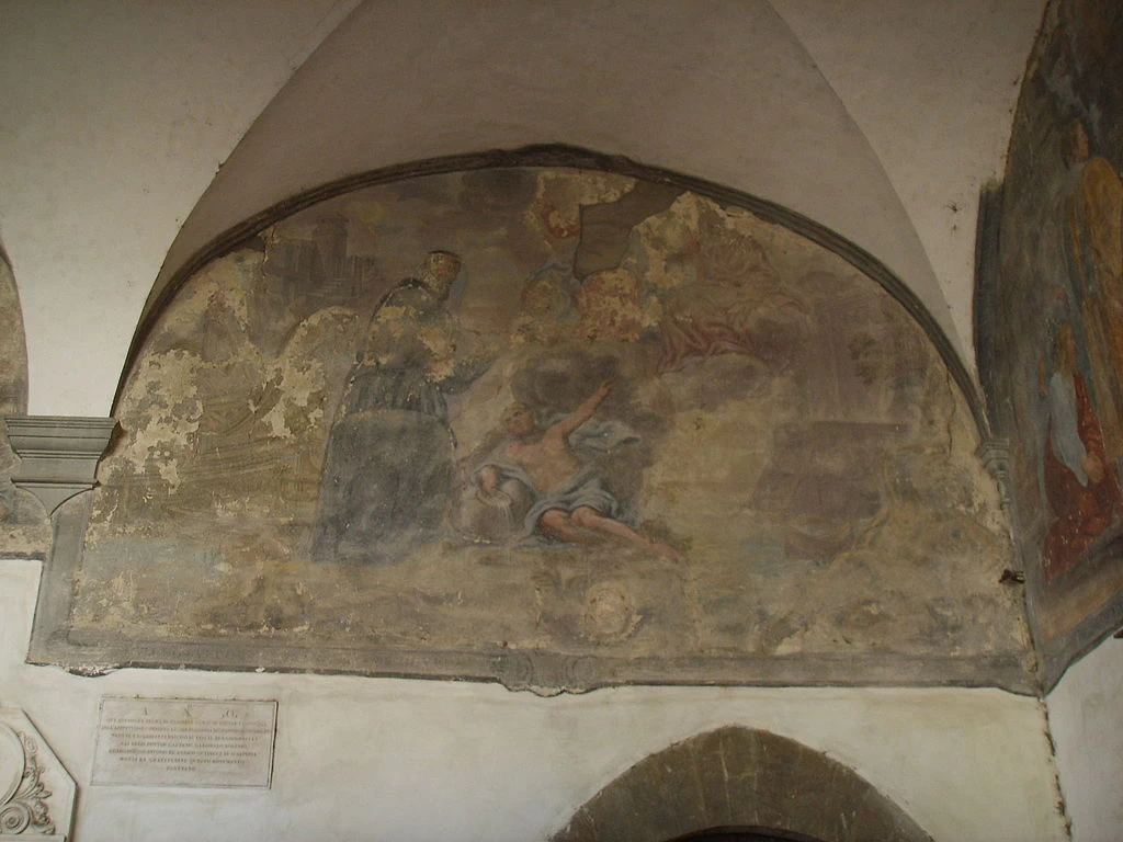 Lunetta 17 - chiostro, chiesa di Santo Spirito, Firenze